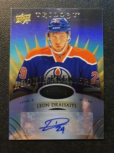 2014-15 Upper Deck Trilogy #164 Leon Draisaitl AU #311/399 | eBay