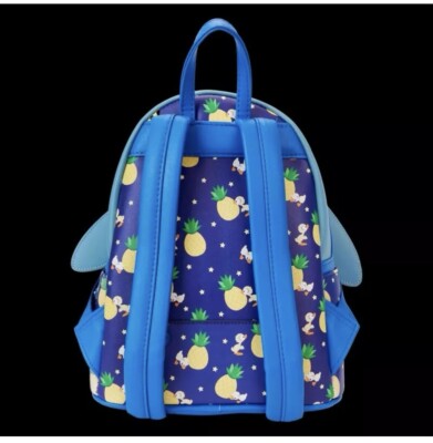 SDCC 2024 Loungefly Limited Edition Bedtime Stitch Mini Backpack SDCC Reveal: SDCC Limited Edition Bedtime Stitch Glow Mini  main image 4