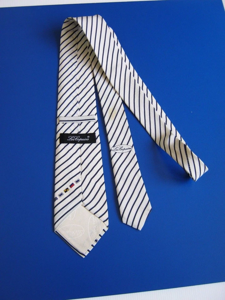 Les Copains Paris Vintage Pura Seda Original Hecho en Italia Foto 3 de 4