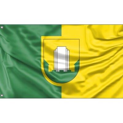 Velenje, Slowenien Flagge I einzigartiges Design, 3x5Ft/90x150 cm, EU Made