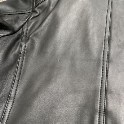 Burberry Black Label Lamb Leather Jacket Single Rider M From Japan