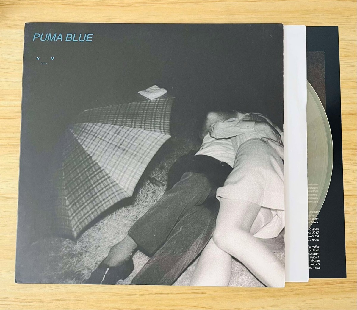 Puma Blue / Swum Baby 2018 UK Clear Vinyl EP Just a Phase 12in