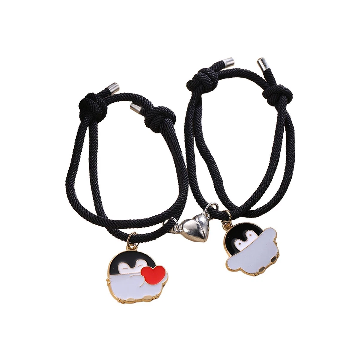 Magnet Couple Bracelets Jewelry for Boyfriend Girlfriend Men Women