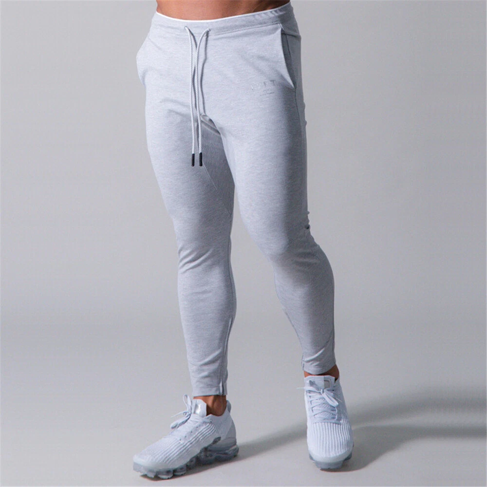 Mens Fitness Sweatpants Casual Sports Pants Joggers Breathable Hip Hop Trousers