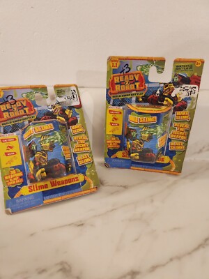 Ready 2 Robot Slime Weapons Series 1.1 Mystery Blaster Pack Mix & Match Set Of 2