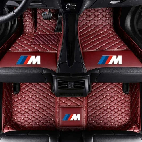 Car Floor Mats Fit BMW Model Waterproof auto Custom Liner Carpets Pu Leather - Picture 19 of 26