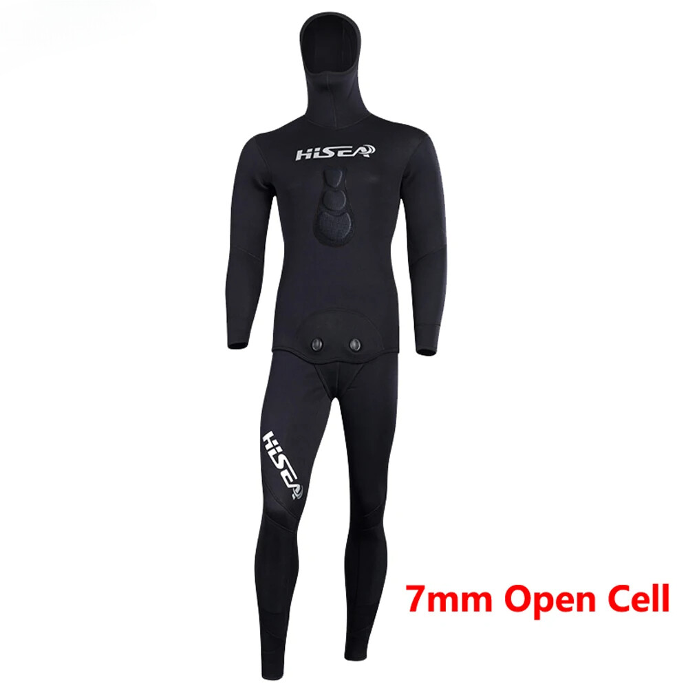 Camouflage Open Cell Wetsuit 7mm Durable Yamamoto Neoprene Spearfishing