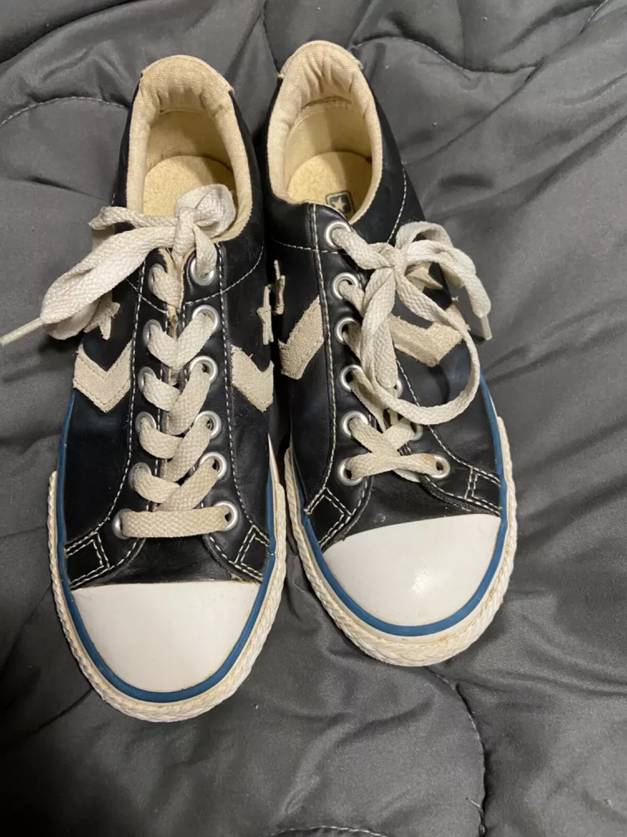 schoolbord Infrarood heel fijn converse star player X leather shoes size 2 | eBay