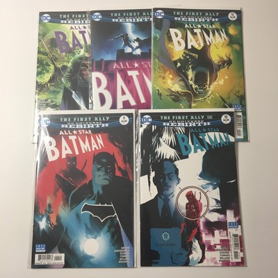 All Star Batman #10-14 The First Ally DC Universe Rebirth . NM or Better.