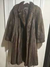 Full Length Meek Fur Coat Only Worn Three Times.