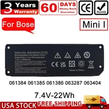 061384 Battery for Bose SOUNDLINK Mini I one Speaker 061385 061386 063287 063404