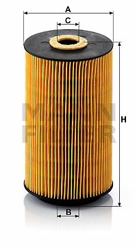 MANN-FILTER HU 942/1 x Oil Filter for AUDI - Picture 1 of 1