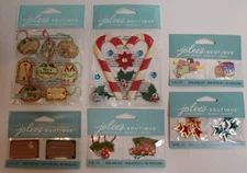 Jolee's Boutique Christmas Holiday Card Making Lot Scrapbook/Card