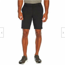 Banana Republic Men's Flat Front Shorts Branded, Size 34, Color Caviar