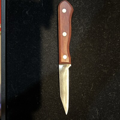 TRAMONTINA Brazil Stain Free High Carbon 7'' Paring Knife Wood Handle  3'' Blade
