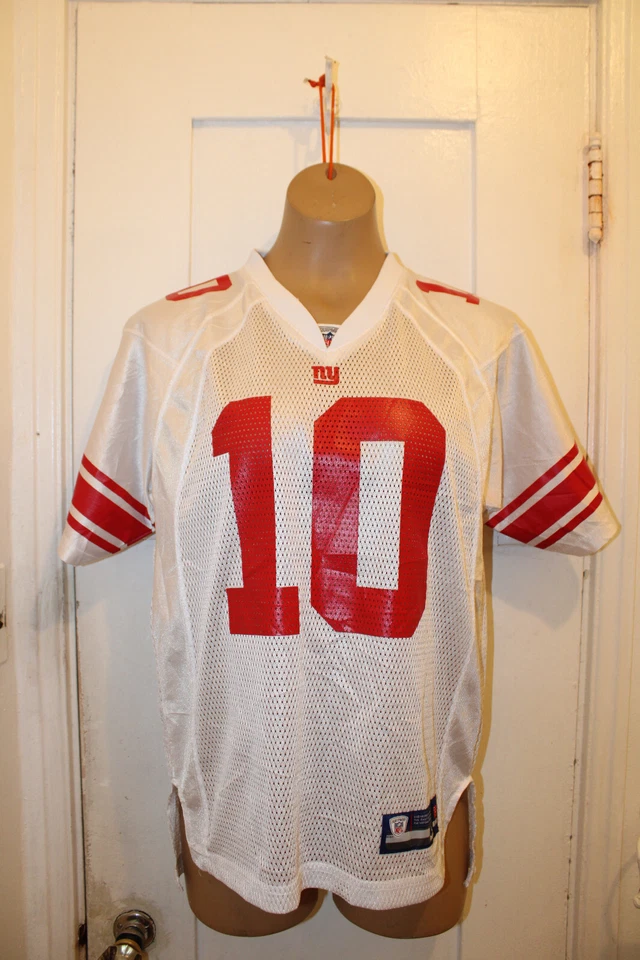 Белая футболка REEBOK New York Giants Eli Manning No10 молодежная большая 14–16 - Изображение 2 из 4