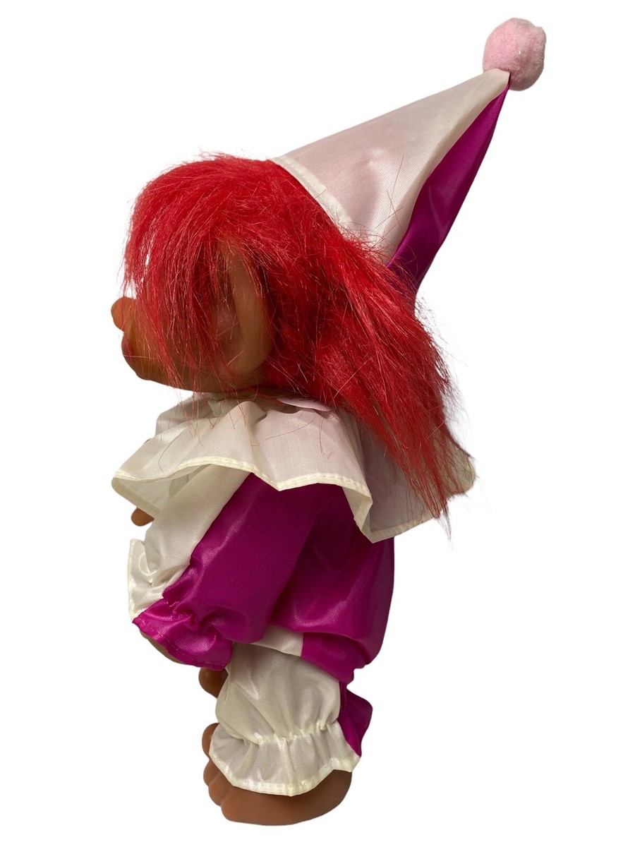 Vintage 1977 Thomas Dam 9” Clown Troll Doll | eBay
