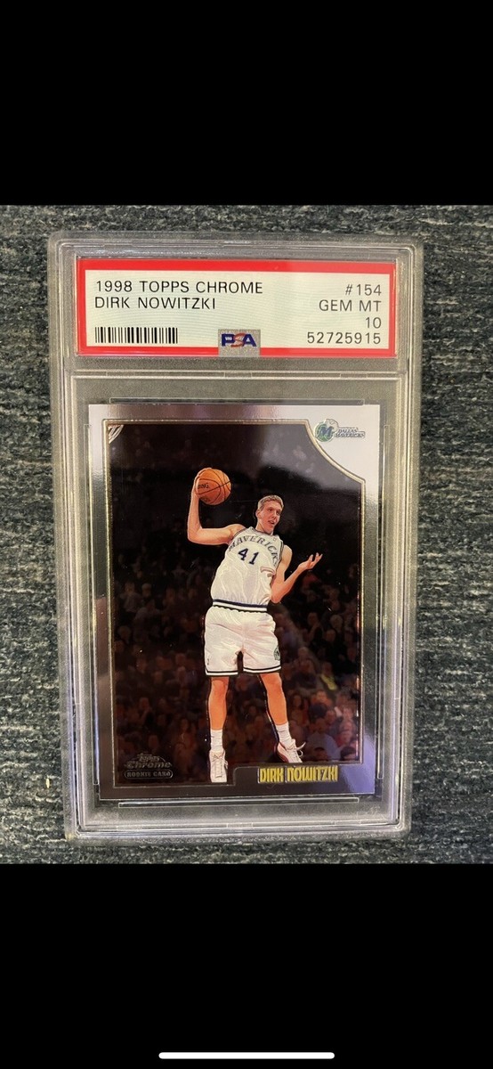 NBAカード Dirk Nowitzki Topps Chrome RC PSA 1998-99 Topps Chrome - Dirk Nowitzki #154 | eBay