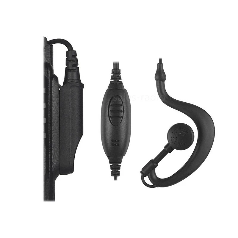 2X Headset Earphone Earpieces Mic For Baofeng UV-9R PRO UV-9G UV-9R PLUS Radios - Image 4 of 4