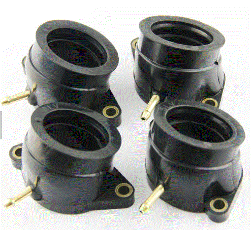 05 04 03 02 01 FZ1 FZS1 FZS1000 CARB JOINT BOOTS INTAKE MANIFOLDS FOR YAMAHA NEW - Picture 1 of 3