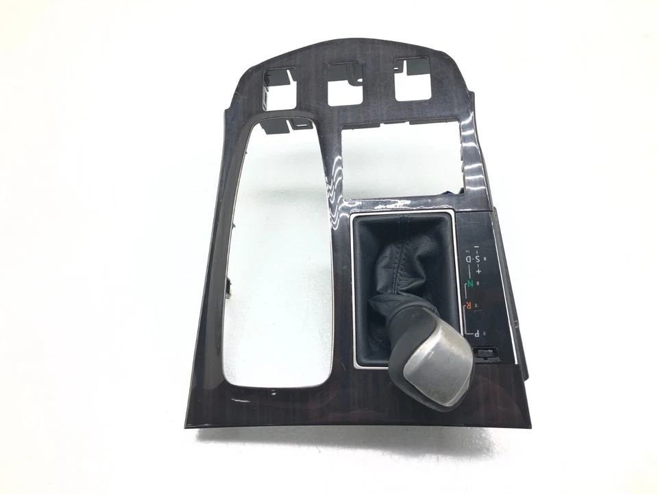 LEXUS LS460 2013-2017 consola central palanca de cambios portavasos moldura con perilla de cambio OEM. Foto 3 de 4