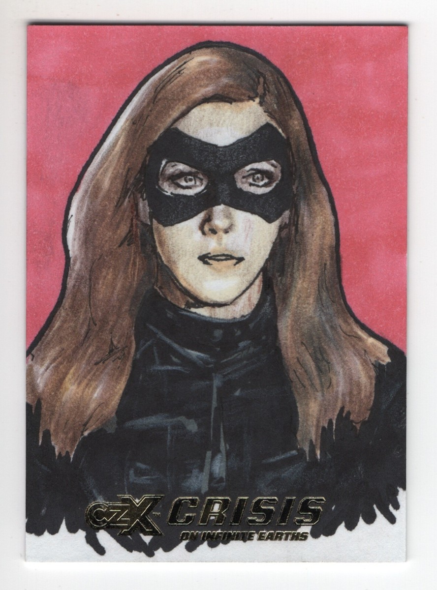 CZX Crisis on Infinite Earths sketch カード CZX® Crisis on Infinite Earths — Cryptozoic Entertainment