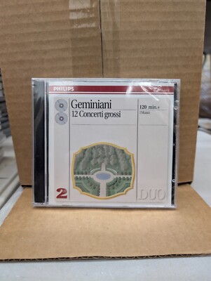 Geminiani: 12 Concerti Grossi - Philips DUO - 2-CD Set - New, Sealed