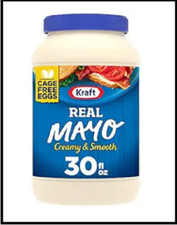 Kraft Real Mayo Creamy  Smooth Mayonnaise - Classic Spreadable 30oz