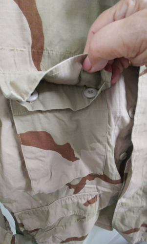 US Military Army Air Force Desert Camo DCU Combat Coat/Shirt Medium/extra short - Foto 4 di 8