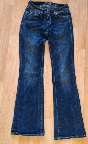 Wrangler Rock 47 donna junior jeans denim taglio stivaletto 3/4 vita bassa - Foto 2 di 8
