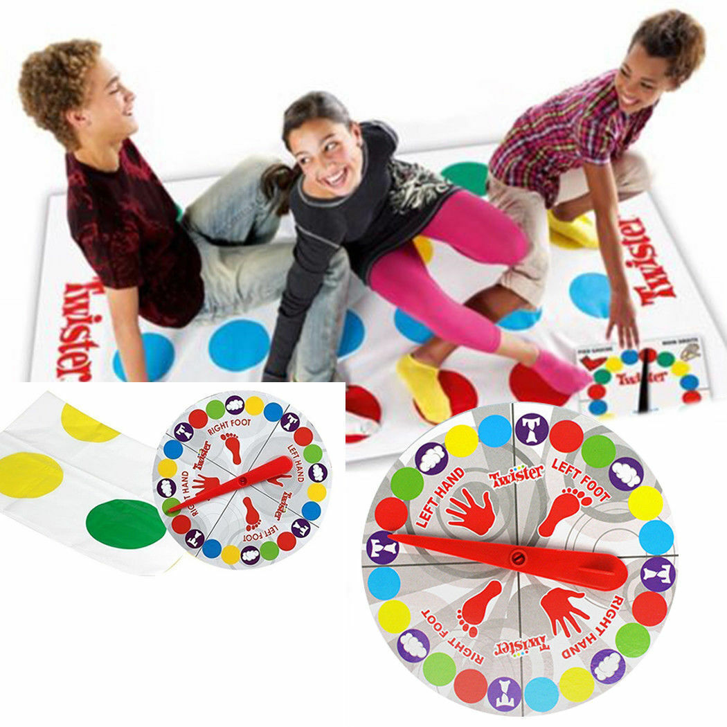 BRAINS UP Classic Twist Poses Floor Game, FunKidz Giant Mat Party Games for  Kids Adults Bigger Size Family Indoor and Outdoor Activity for Boys Girls