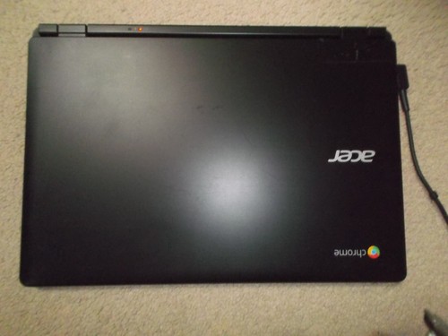 Acer Model C810-T72T 6/22/2015 mft date 13" monitor Chromebook 2 gb storage - Zdjęcie 3 z 4