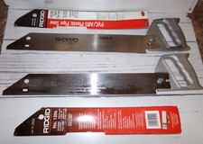 2 Ridgid 50522 18" PVC/ ABS Plastic Pipe Saw Model 1205 Used