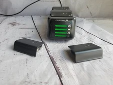 Fosmon High Speed Dual Conductive Dock Charging Station C-10659 w/ 2 batteries