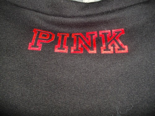 NWOT~Women~VICTORIA'S SECRET PINK~CARDS~EMBROIDARY LOGO~PULLOVER~SWEATER Size XS - Picture 9 of 9