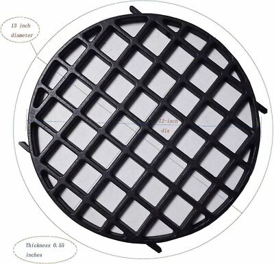 BBQ Grill Cast-Iron Sear Grate Replacement Parts for 22.5'' Weber Charcoal Grills