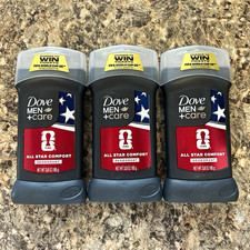 Dove Men Care All Star Comfort Deodorant 3 oz 3 Pack FIFA World Cup NEW