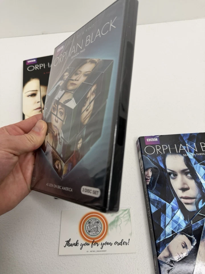 ORPHAN BLACK Seasons 1-3 (DVD) 2 lot BBC Series Sci-Fi Fast Shipping - Image 4 of 4
