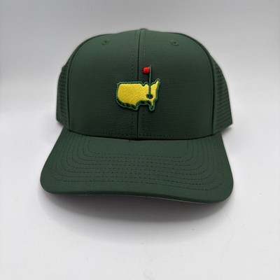 NEW STYLE 2026 Masters Green Bold Logo Tech Men's Golf Hat Augusta National   