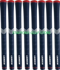 Lamkin Sonar+ Hero Golf Club Swing Grip Standard Size Blue/Red/White Set of 8