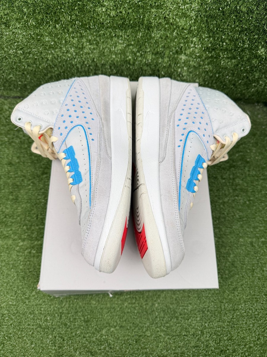 Size 9.5 - Jordan 2 Retro x Union LA Gray Fog 2022 195244675661| eBay