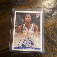 2011 Rittenhouse WNBA Angel McCoughtry limited edition Auto Autograph DREAM!