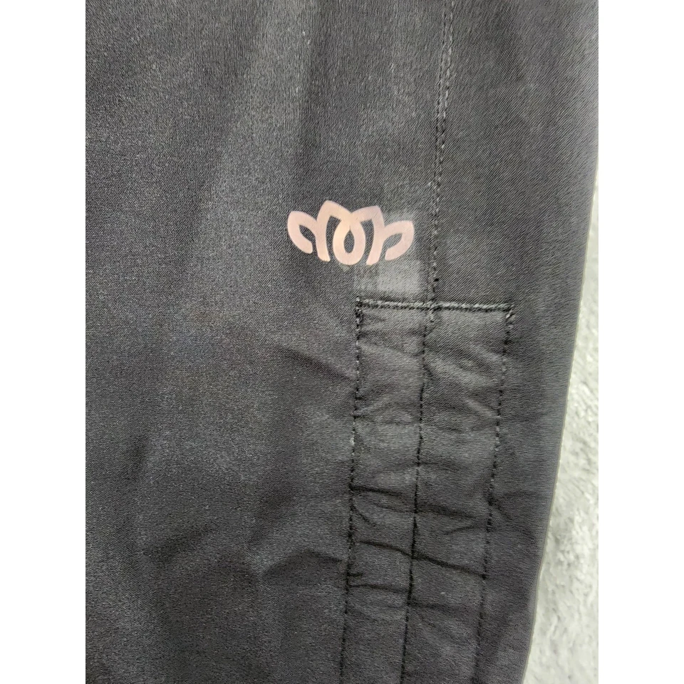 Pantalones de tiro alto Maurices in Motion talla XL negros dobladillo acanalado lateral entrenamiento Foto 4 de 4