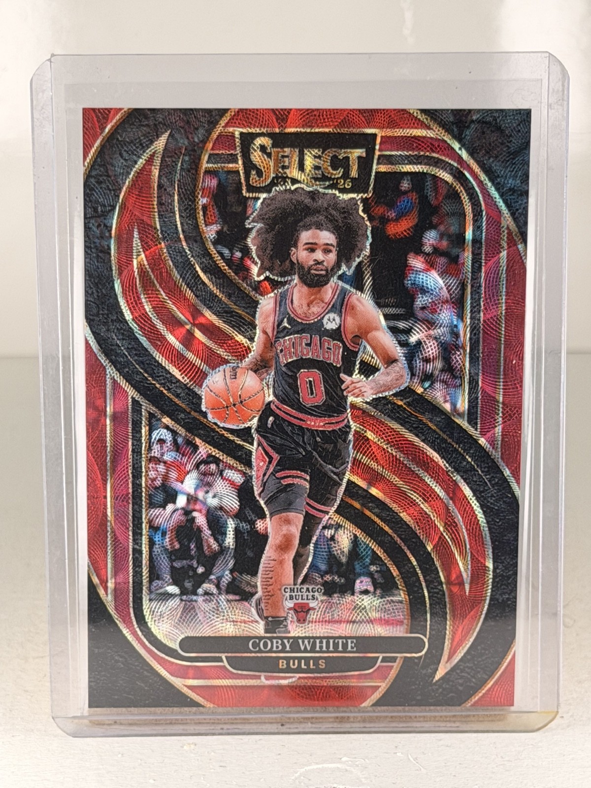 2024-25 Panini Select - Premier Level Coby White #126 Red Scope Prizm /249