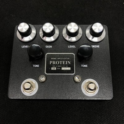 Browne Amplification Protein Dual Overdrive V3 Gitarrenpedal schwarz gebraucht