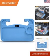 2-in-1 Car Steering Wheel Desk Laptop Tray - Lightweight Portable Solution
