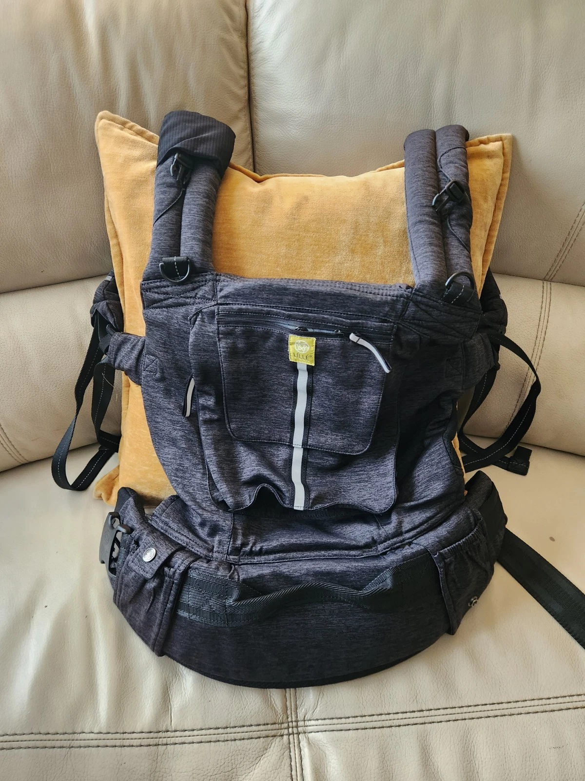 LÍLLÉbaby Pursuit Pro 6-Postition Infant To Toddler Baby Carrier Heathered Onyx