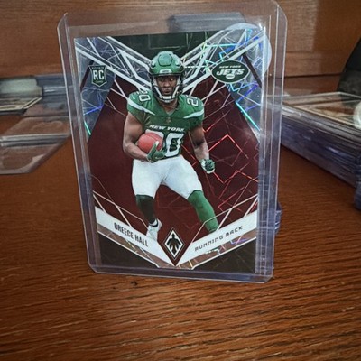2022 Panini Phoenix Rookies Red Lazer /150 Breece Hall #114 New York Jets