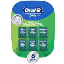 Oral B Glide Dental Floss With Scope Flavor 6 Pack Total 787 Feet  40m