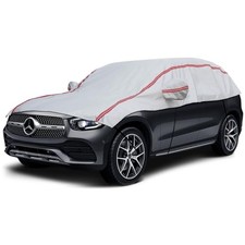 Half Car Cover Top SUV, Windshield Cover for Ice and Snow with Cotton 2-SUV L